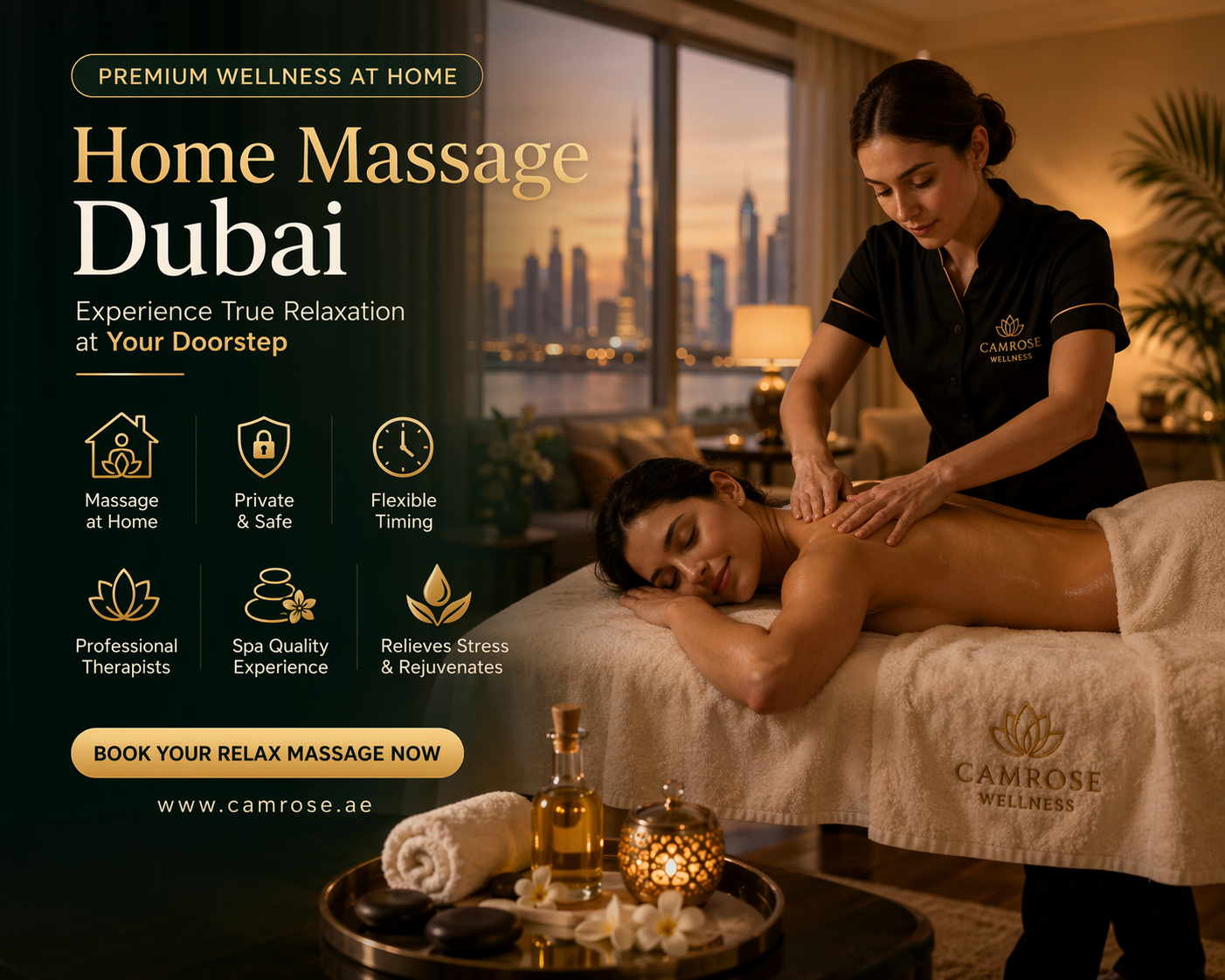 Home Massage Dubai