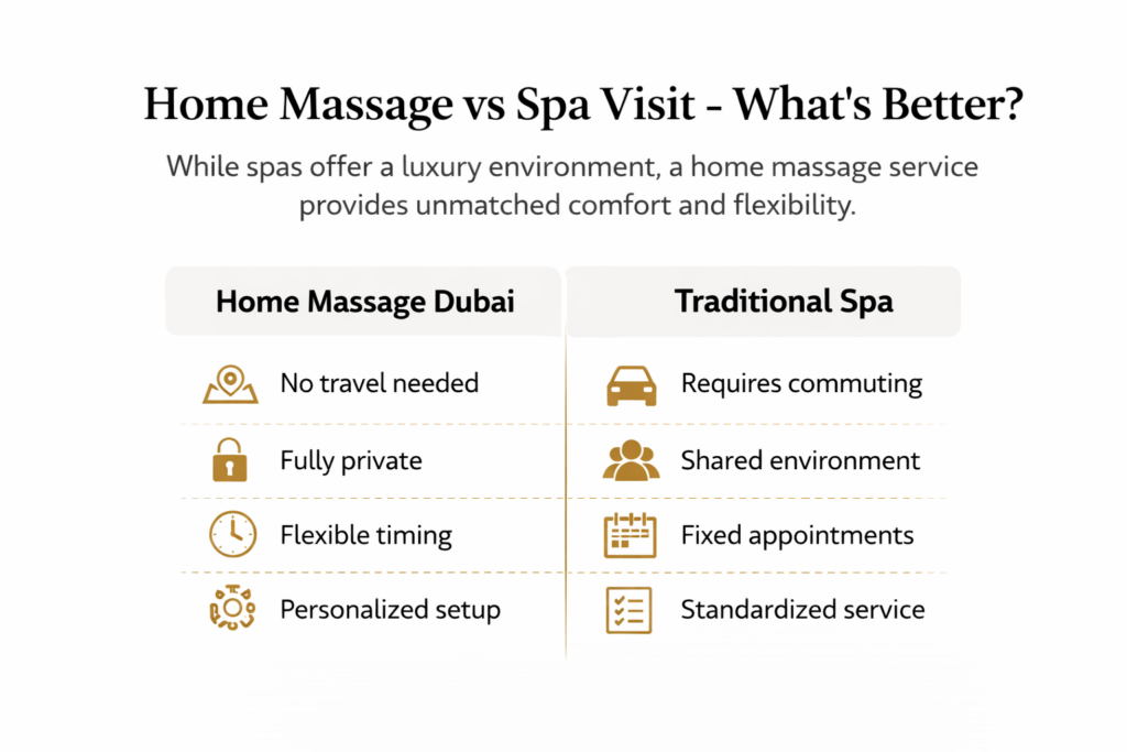 Home Massage vs Spa Visit 