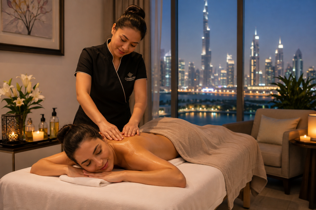 Dubai home massage service