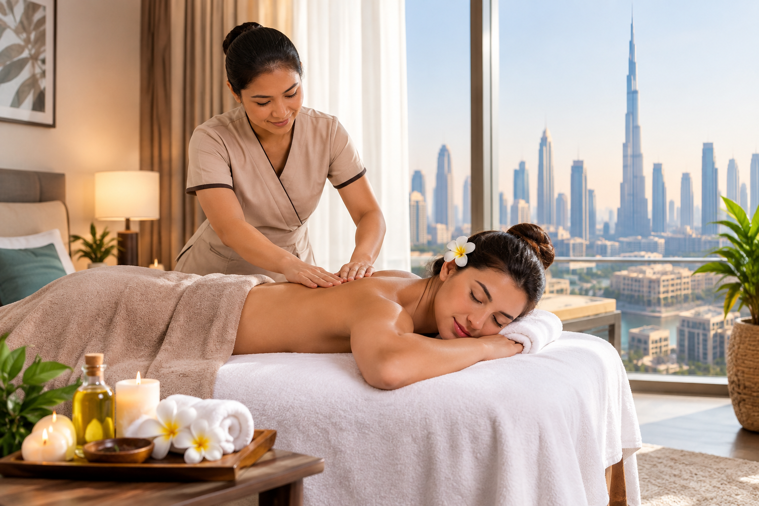Home spa in dubai
